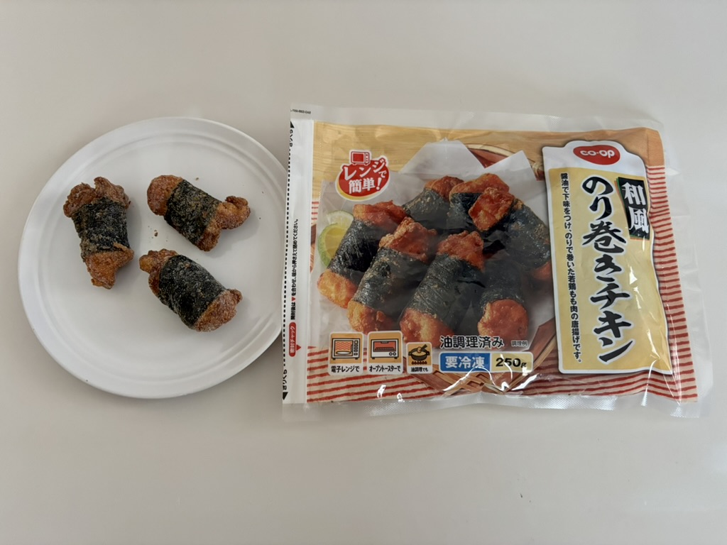 のり巻きチキン説明画像